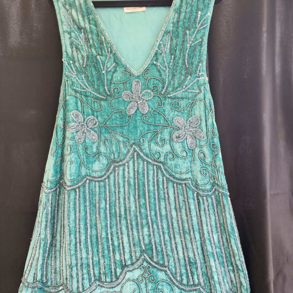 Spell & the gypsy collective Sequin Elsa dress.